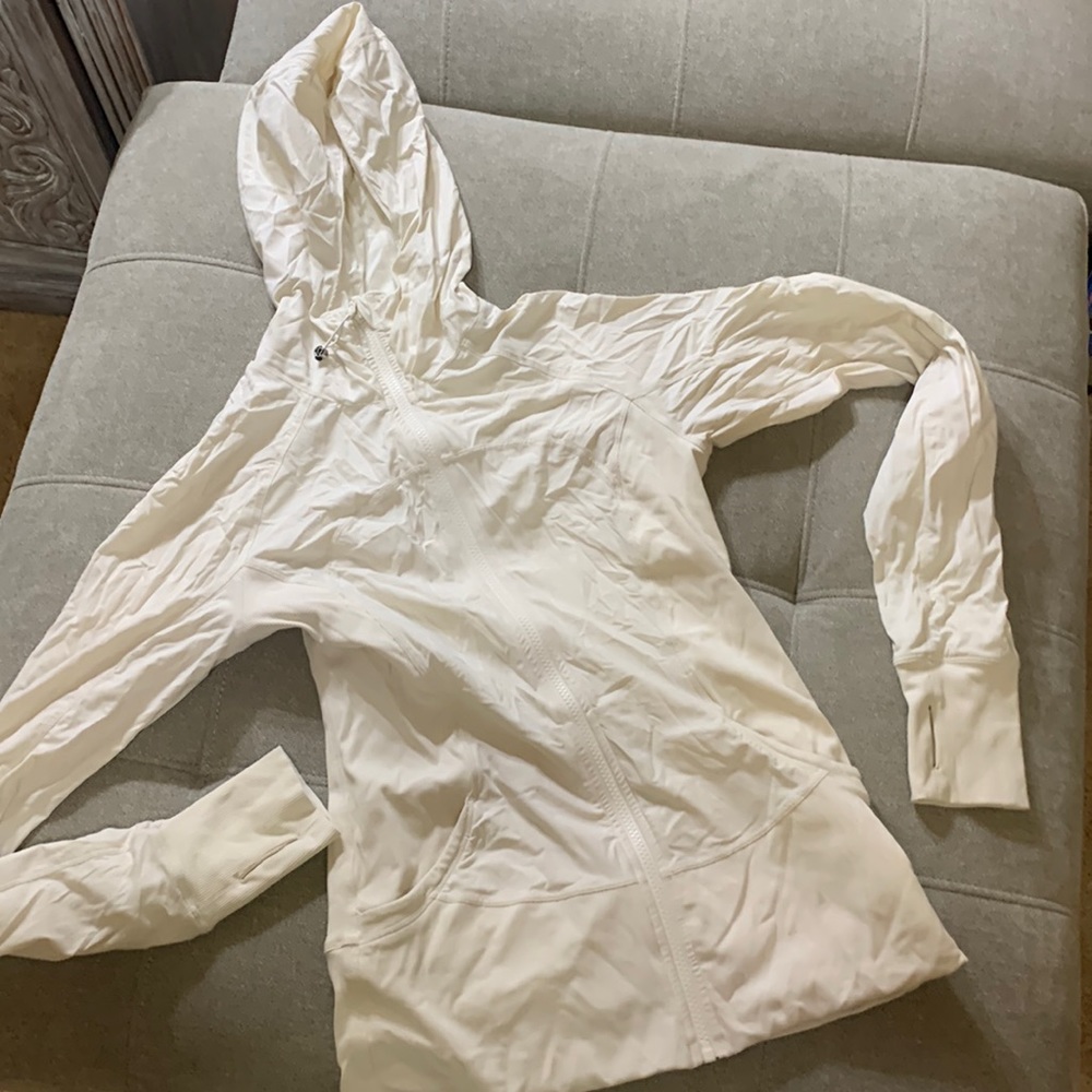 Cream color Lululemon jacket